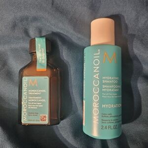 Moroccanoil Aqua Blue‎ Hair Care Duo Sample Size